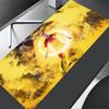 Yellow Energy Soccer Player Gaming Mouse Pad Desk Mouse Pad Study Desk Mat Non-Slip Rubber Base Perfect for Office Laptop Gaming Setup