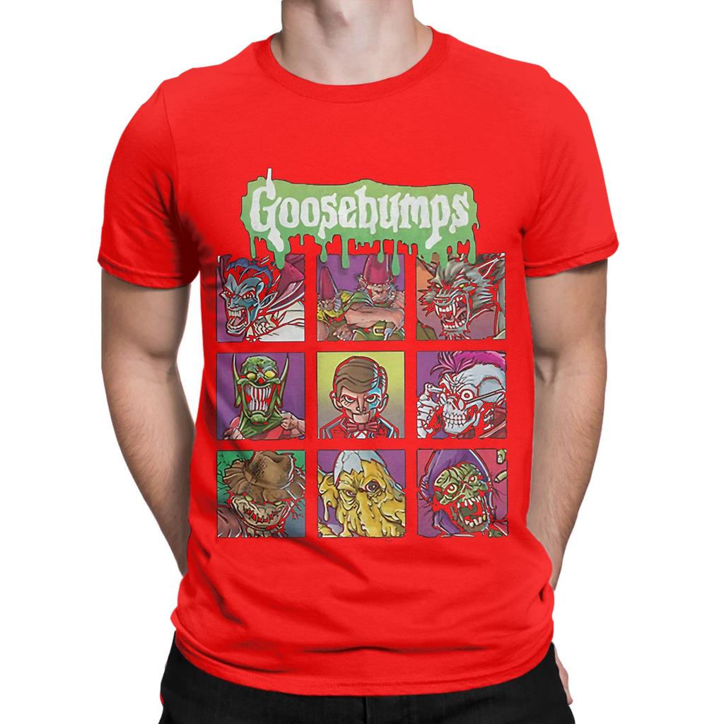 Characters in Goosebump Novelty 100 Cotton TShirt Goosebumps Tees Tops For Unisex