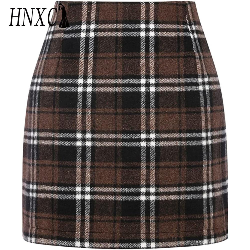 HNXC Damenmode Lässig Sommer Frühling Rock