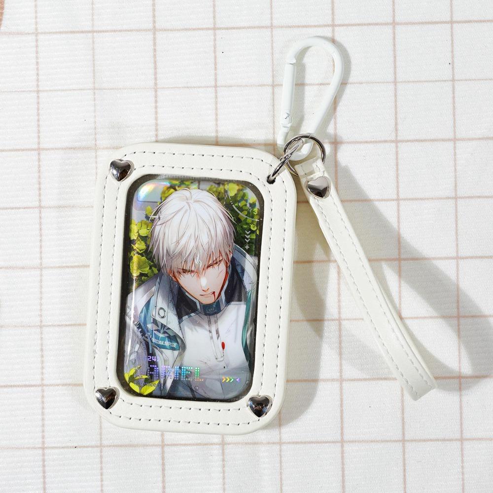 Square Anime Badge Holder Transparent Badge Ita Bag Badge Display Pendant  Badge Display