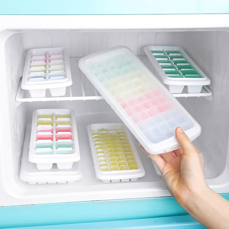 12/48/60 Grids Ice Cube Tray Plastic Ice Cube Maker Sphere Mold For Cocktail