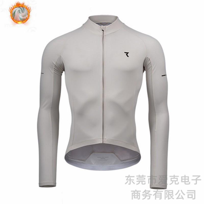 Fleece Cycling Jersey Long Sleeve Thermal Padded Pants Set Mountain Bike Riding Winter Outdoor Sports
