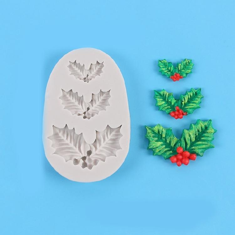 Candy Tree Hat Socks Silicone Mold Fondant Mold Christmas Baking DIY Supplies