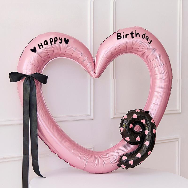 32inch Gold Rose Blue Silver Number Aluminum Film Balloons Digital Baby Shower Christmas Wedding Happy Birthday Party Decoration