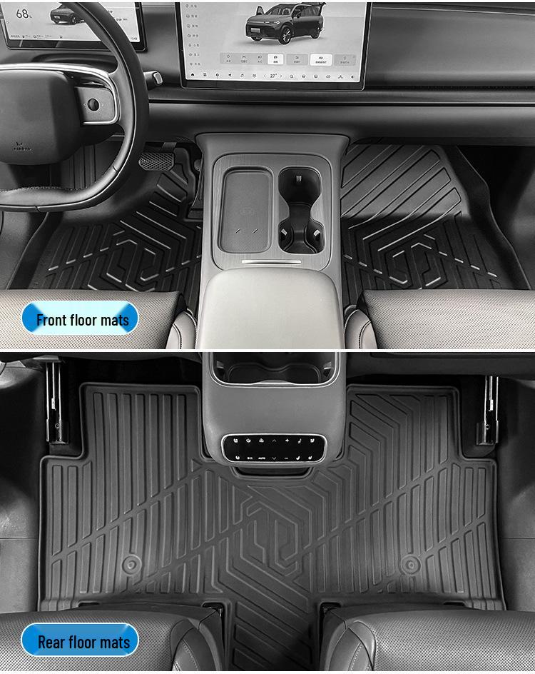 Dedicated TPE Floor and Trunk Mats for 2024-2026 Leapmotor C16, Wear-Resistant and Vehicle-Specific.