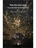 Four Seasons Rotating Starry Sky Projector Lamp - Romantic Constellation Night Light