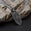 Retro Gun Black Texture Pendant: Durable Personality Hanging Ornament (PN-2261)