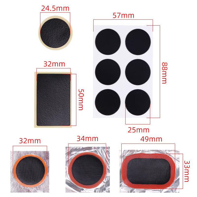 Portable Glueless Bicycle Tire Repair Kit