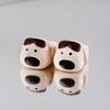 2Pcs 1:12 OB11 Big Nose Dog Shoe Doll Classic Shoes Suit For Ob11 1/12 Bjd Detachable Doll Gsc DOD YMY Doll Accessories