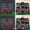 Portable 10 Pack 30/40 AMP Waterproof 5-Pin 12V Relay Switch For Automotive Marine Relays For Boats Auto Fan Cars Parts Accessor
