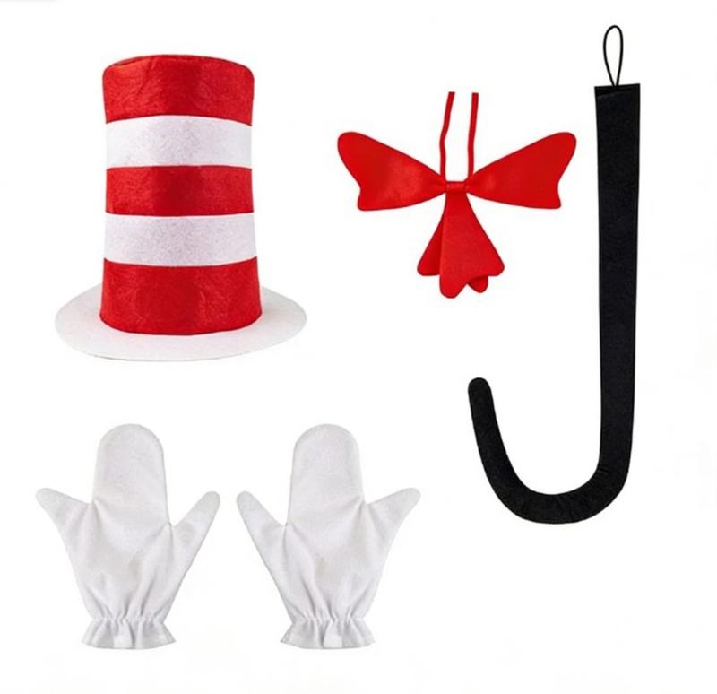

4Pcs/set Matching Costume Accessories For Themed Parties And Stage Performances