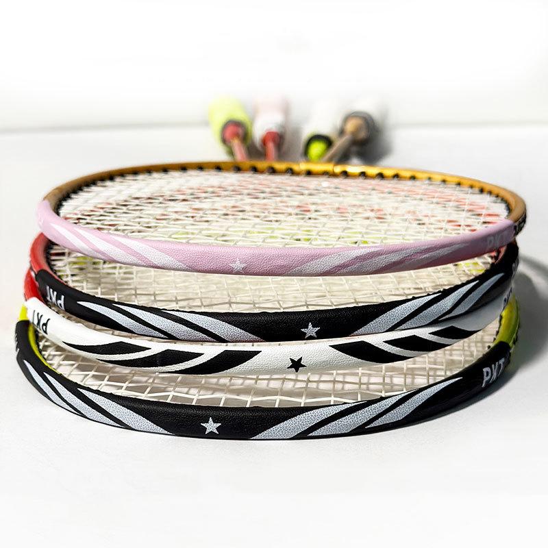 10Pcs Badminton Racket Protection Stickers Full Cover Self Adhesive Border Anti-Collision Strip Bat Frame Sticker