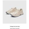 Asics Kinder Gel-Contend Gs Bequeme Vielseitige Rutschfeste Stoßdämpfende Low-Top Laufschuhe Kinder Laufschuhe Beige 1014A371-021