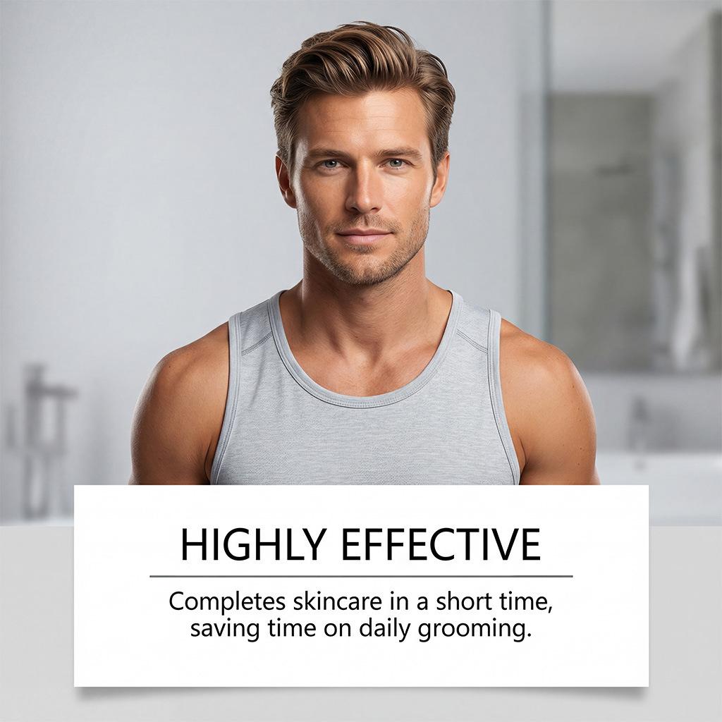 Men's Gentle Body Hair Care Cream Cleanses The Skin's Fuzz, Moisturizes And Smooths The Body Hair Care Cream
