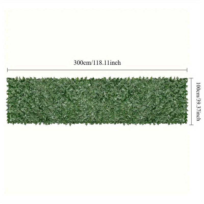 1pc Evergreen Artificial Ivy Privacy Fence Screen - Plastic Hedge Wall with Faux Greenery for Outdoor Decor, Home, Garden