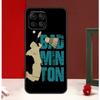 Badminton Sport Case For Samsung Galaxy M31 M11 M21 M14 M34 M54 M12 M32 M52 M15 M13 M16 M36 M56 M53 M35 M55