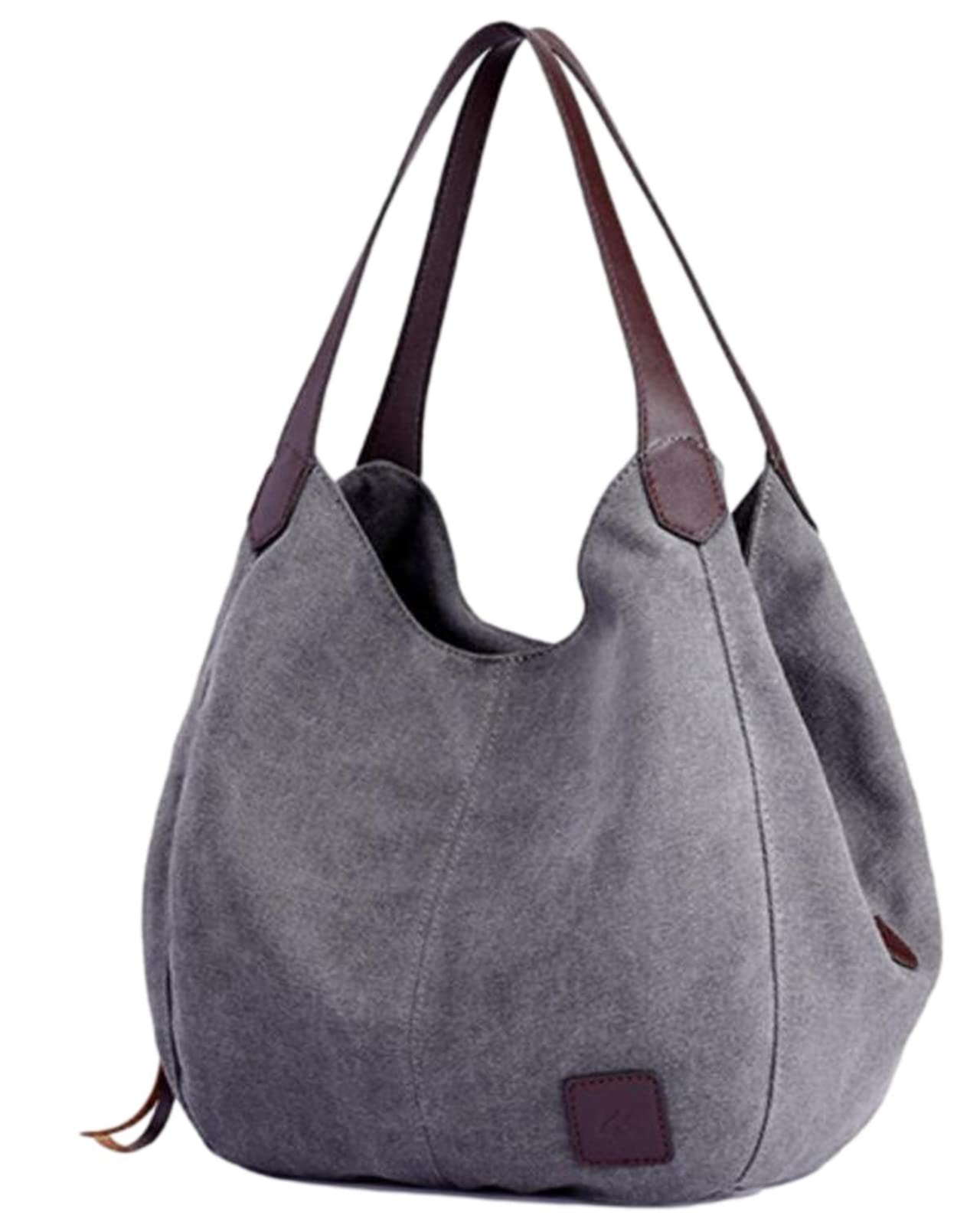 

Durable Canvas Lightweight Canvas Tote Casual 1404 [Cocos Pygmy] Material, Bag, Bag, Canvas, Plain, Women s (Gray) сірий колір