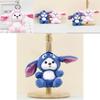 Adorable Pink Bear Keychain Plush Toy Soft And Cuddly 13cm Stuffed Animal