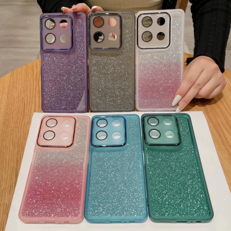 Dla Motorola Edge 60 Fusion Brokatowe Silikonowe Miękkie Etui dla Moto Edge60 Stylus 60Pro 50 Ultra Pro 40 NEO G75 G15 G05 G35 TPU Bumper