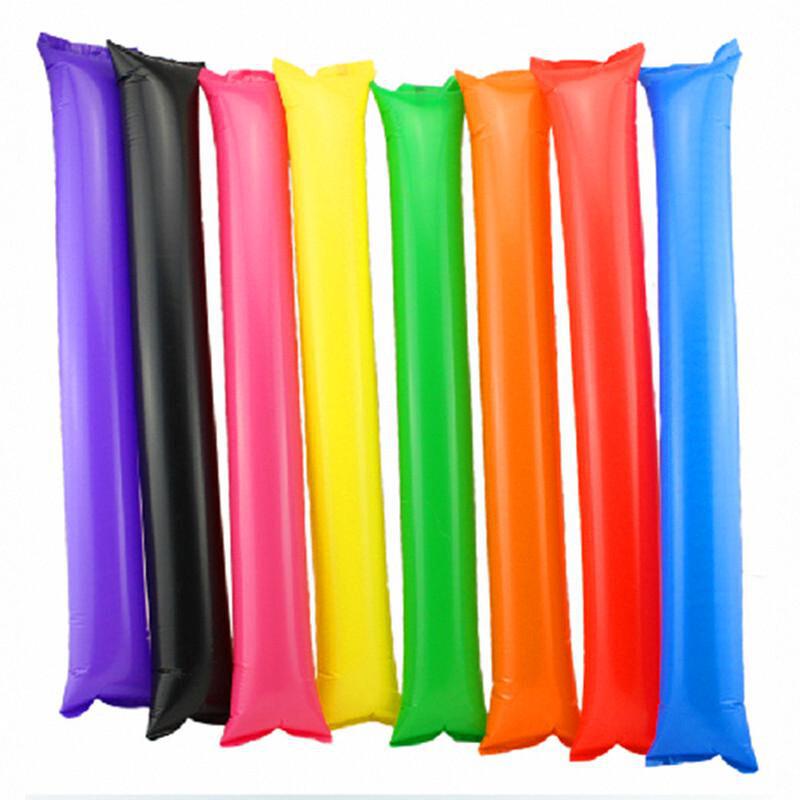 Custom Handheld Inflatable Cheer Sticks & Pom Poms for Sports Events