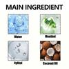 Water Ice Levin Toothpaste Coconut Oil Toothpotase, for Enamel Protection and Tooth Strengthening, Fresh Breath, Daily Use for Oral Health