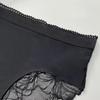 Panties Women Men Ice Silk Couple Underwear Set Seamless Black Lace Design Cartoon Printed Lingerie Anniversary Romantic Gift