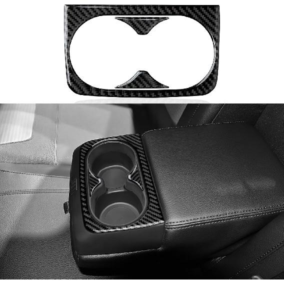 Car Carbon Fiber Dash Center Control Panel Cover Trim Interior for Ford Ranger      XLT Lariat XL Accessories