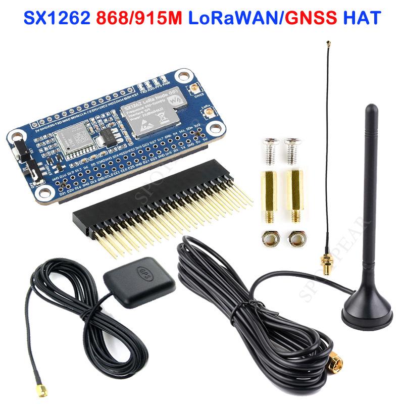 Raspberry Pi SX1262 RF LoRaWAN/GNSS Sub-GHz Erweiterungsmodul
