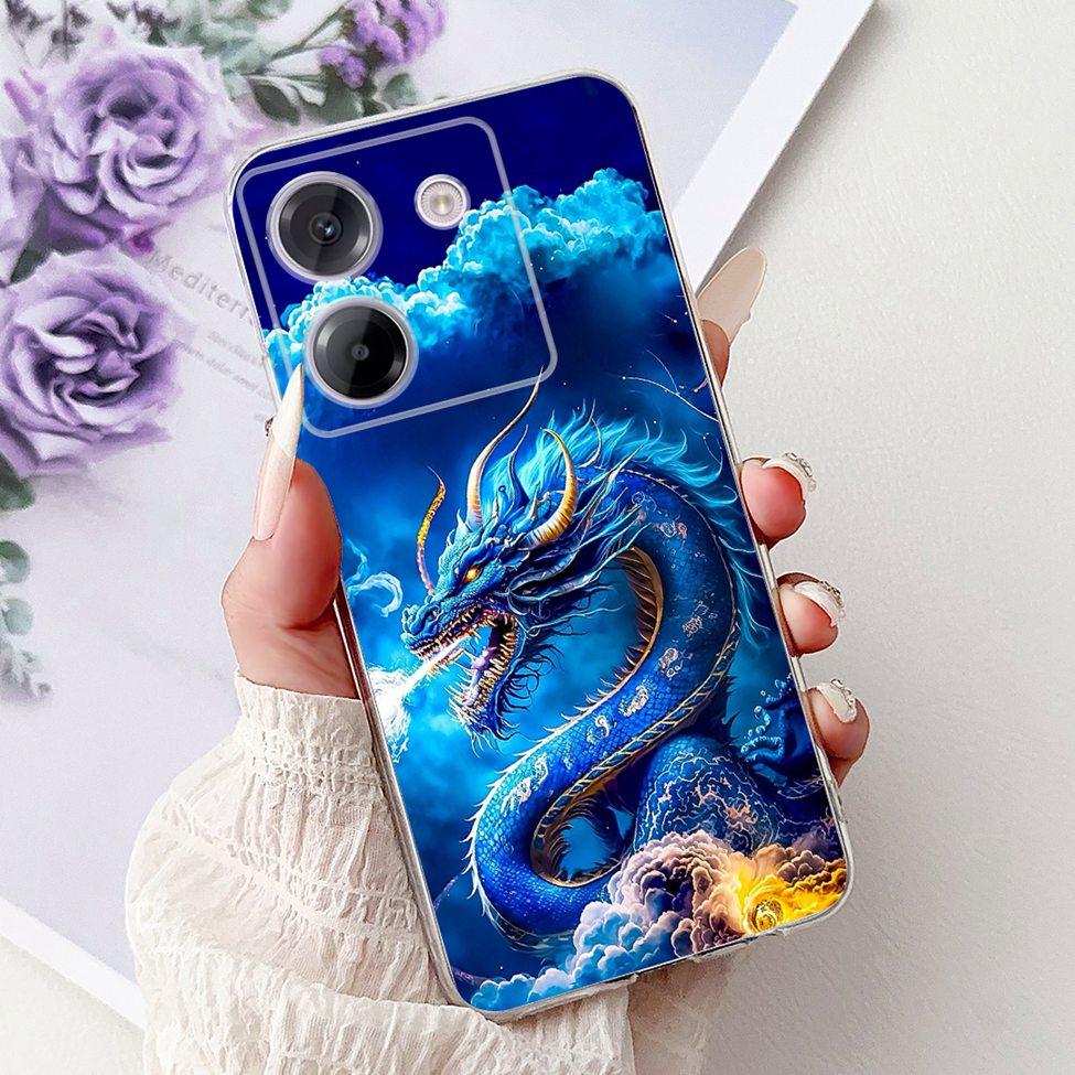 For Xiaomi Poco M7 Pro 5G Case Clear Fashion Luxury Cartoon Funny Cool Painted Soft Phone Case For Poco M7 Pro 5G Back Cover