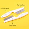 Flea Comb Dog Cat Hair Removal Brush Stainless Steel Dense Teeth Inline Comb Portable Pet Universal Grooming Cleaning Supplies