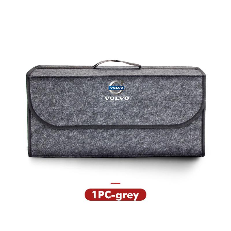 Filcowa Torba do Bagażnika Samochodowego Bardzo Duże Składane Pudełko Organizacyjne Do Volvo V40 V60 C30 C70 S60 S80 S90 XC40 XC60 XC70 XC90 T6