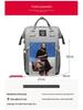 LEQUEEN Lightweight Multifunctional USB Charging Diaper Backpack for Moms
