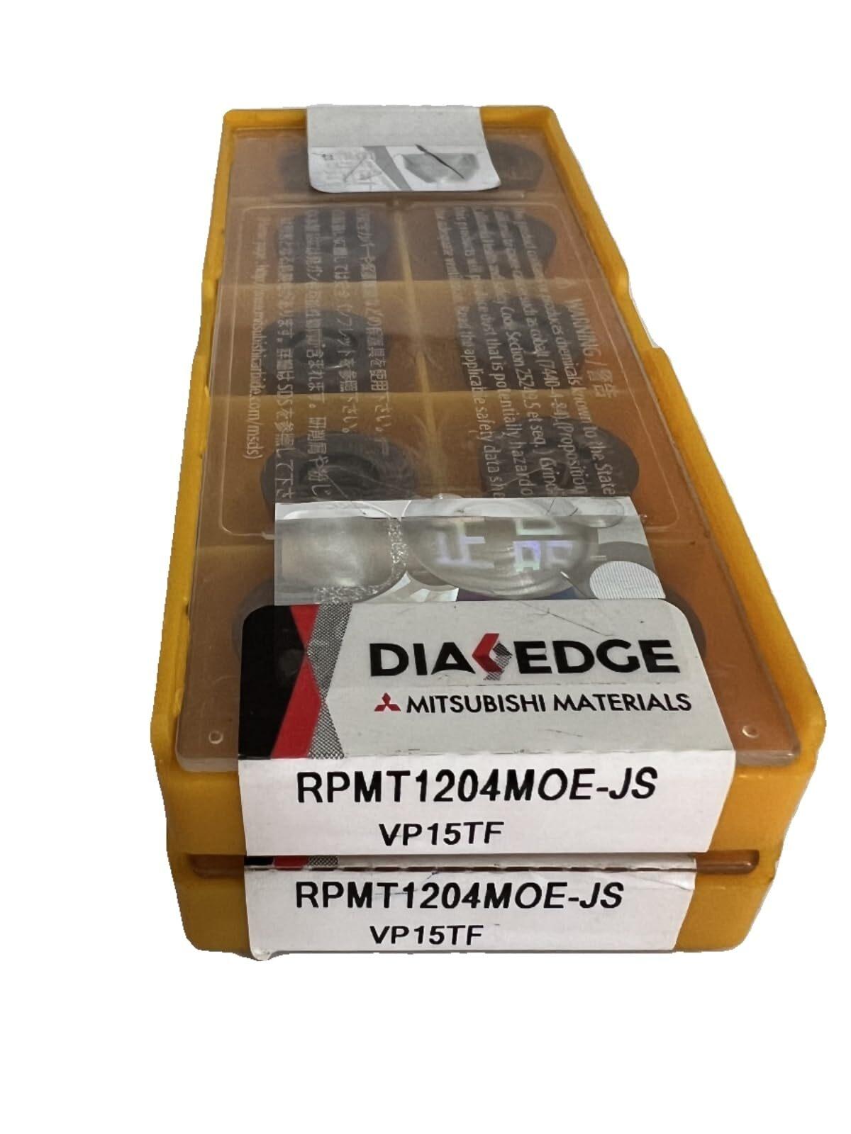 

Original / RPMT1204MOE-JS VP15TF / Industrial indexable Carbide Inserts 10 Pcs