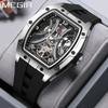 MEGIR Nuovo Orologio Meccanico Automatico da Uomo Marca di Lusso Movimento Acciaio Inossidabile Impermeabile Orologio Relogio