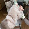 Fog milk rabbit daughter gold feels soft and gentle rabbit velvet environmentally friendly fur expensive big lapel coat thickened small lake sheep j
