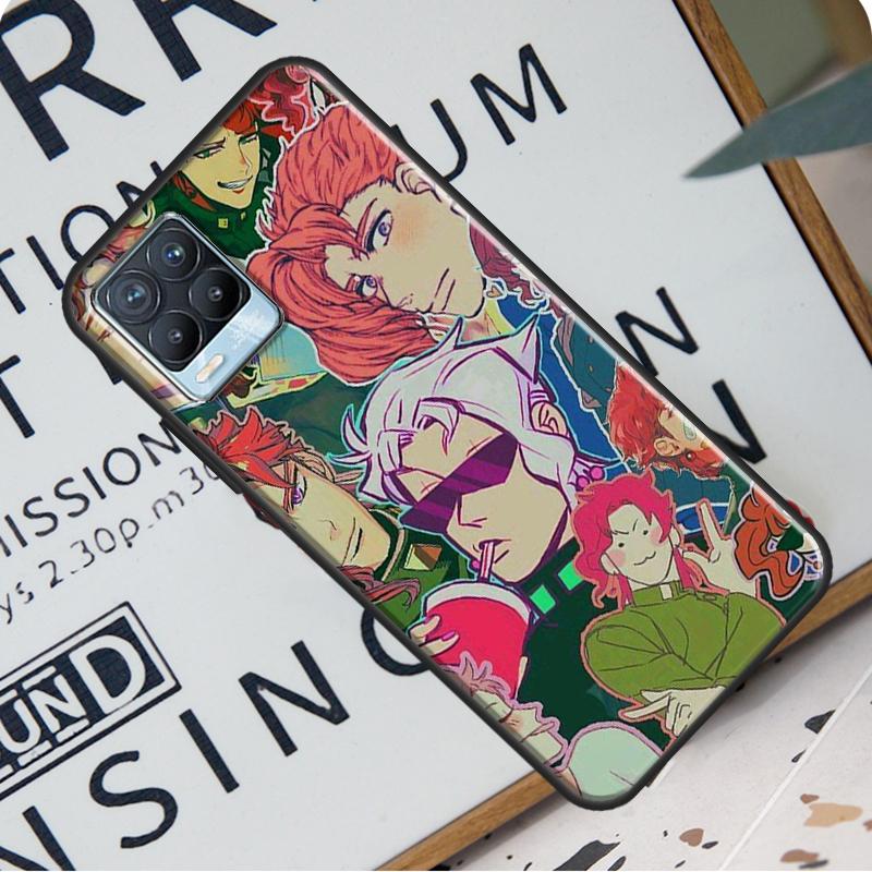 Чехол для телефона Kakyoin Noriaki JoJo s For OnePlus 9 Pro 8T 9R Nord 2 для Realme 6 7 8 Pro 8i GT Master GT Neo 2 C21 Realme GT(Neo)