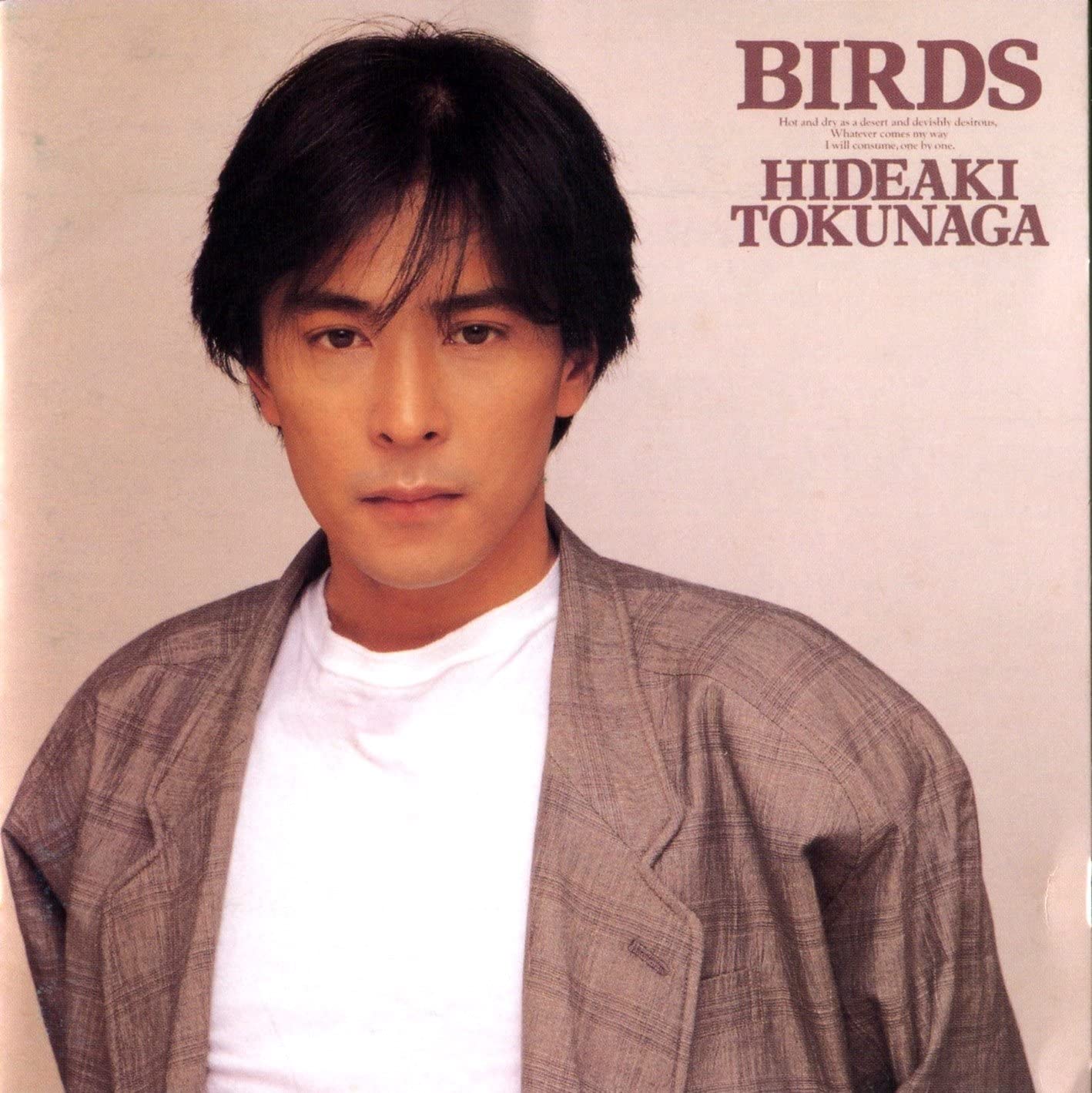 

CD HIDEAKI TOKUNAGA - BIRDS APCA3003 Japan ObiJapanese Pop/Rock Used