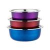 Colorful Round Kitchen Basin 3-Piece Set