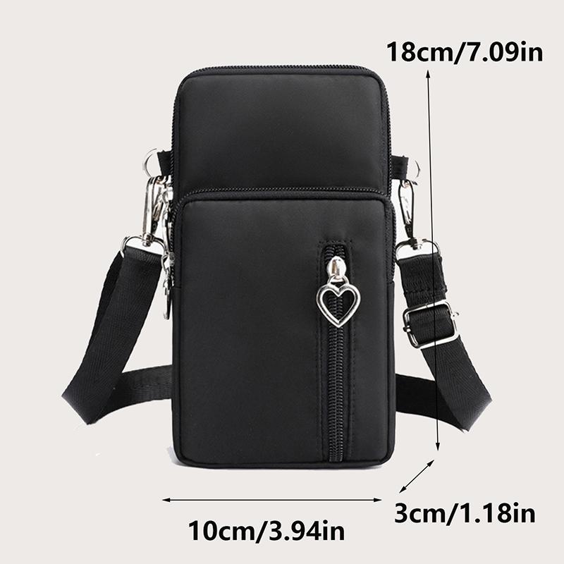 Genți Crossbody mici de înaltă calitate pentru femei, multifuncționale, impermeabile, din nailon, genți de umăr, pentru telefonul mobil, genți de sport Messenger