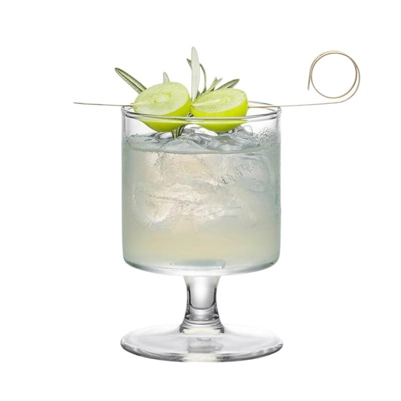 Straight Glass Goblet, Creative Cocktail Glasses Cups,Thin Juice Glasses Cup, Transparent Champagne Cold Drink Glass Cup