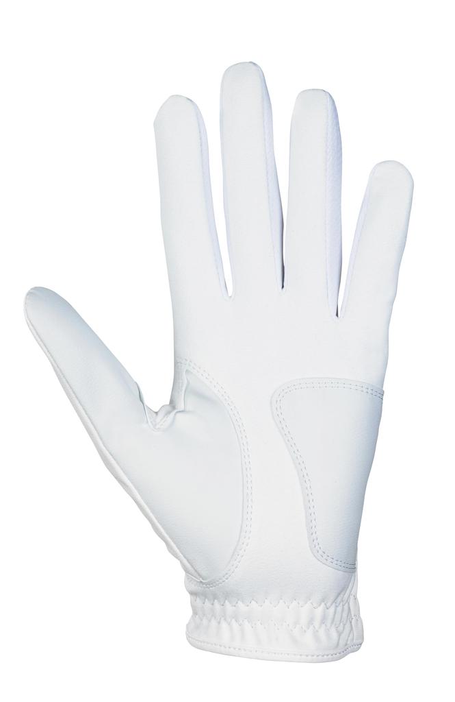 DUNLOP Cleveland Golf Gloves for Both 18cm Women's (GGG-C003W) Hands, White,