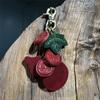 Genuine Leather Keychain Pendant for Bag, Handmade and High Quality