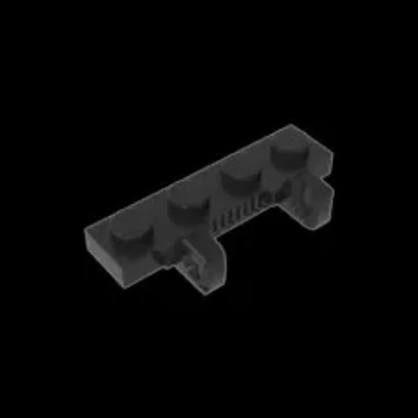 20PCS MOC 44568 51483 piastra cerniera 1x4 bloccaggio doppio 1 dito mattoni compatibili blocchi fai da te particelle giocattolo