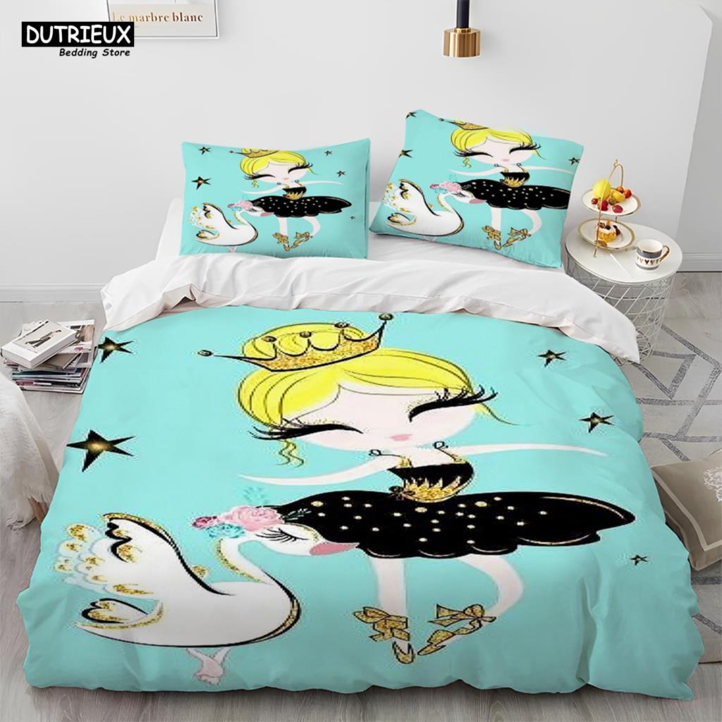 3D Bed set Beautiful Beach Bedding Bed Sets Modern Quilt Cover+pillowcases Winter California King Bedding Sets Jogo De Cama Bed