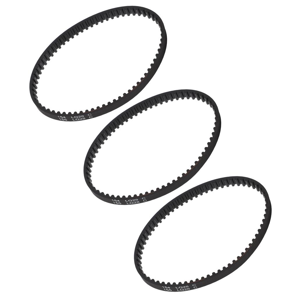 3 Stück Staubsauger Ersatzriemen Standard Gummi Staubsaugerriemen für Bissell ProHeat 2X