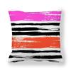 Colorful Striped Printed Pillowcase Home Bedroom Living Room Sofa Cushion Cover X Peach Skin Pillowcase