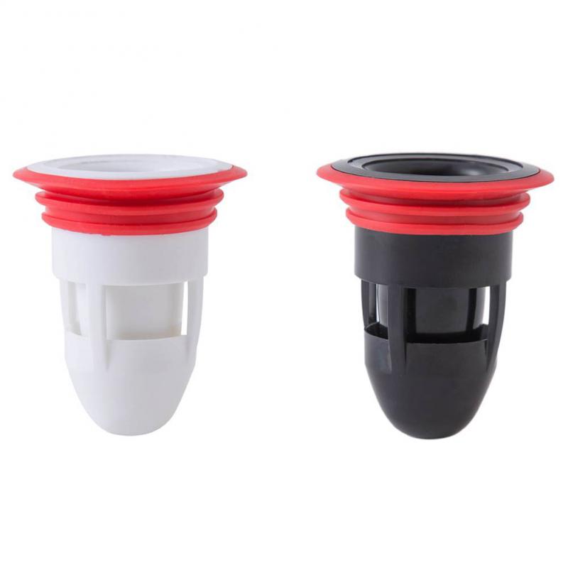 1/2pc Bath Shower Floor Strainer Cover Plug Trap Silicone Anti-odor Sink Bathroom Water Drain Filter Insect Prevention Deodorant