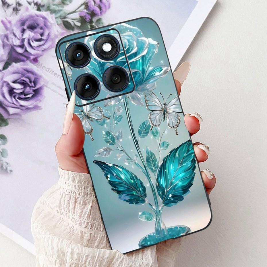 Cute Painting Phone Case For Motorola Edge 60S 60 Fusion Soft Silicone TPU Back Cover For Motorola Edge60 Edge60S Cases Bumpers