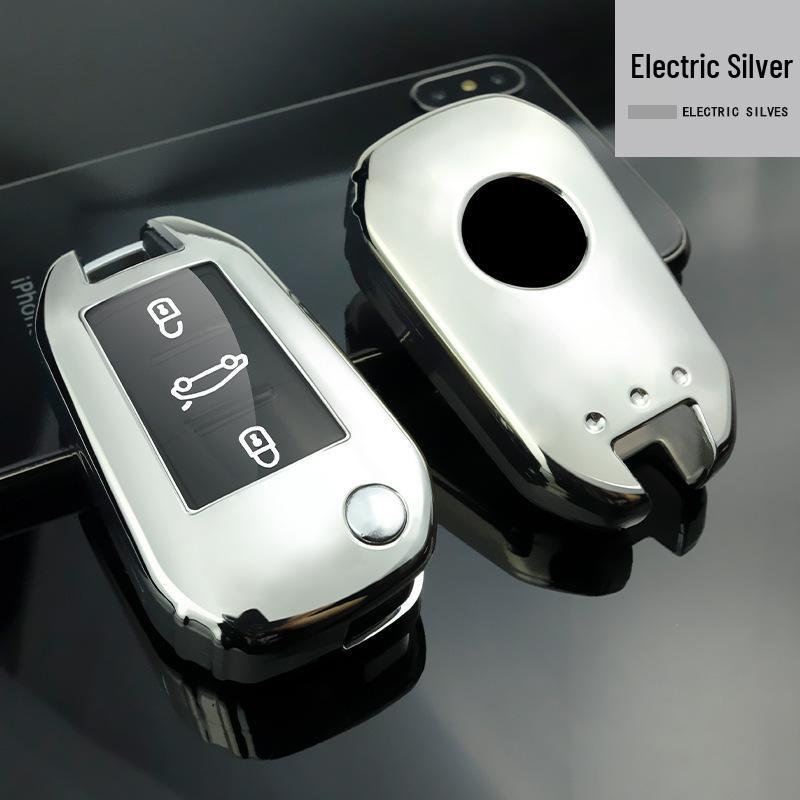 Peugeot/Citroen TPU Ochranný obal na klíč od auta