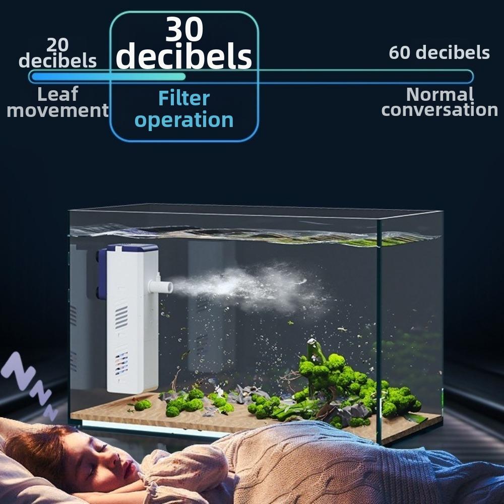 Rain Shower Outlet Fish Tank Filter Pump 4-in-1 Filter Aquarium Air Pump  Freshwater Aquarium